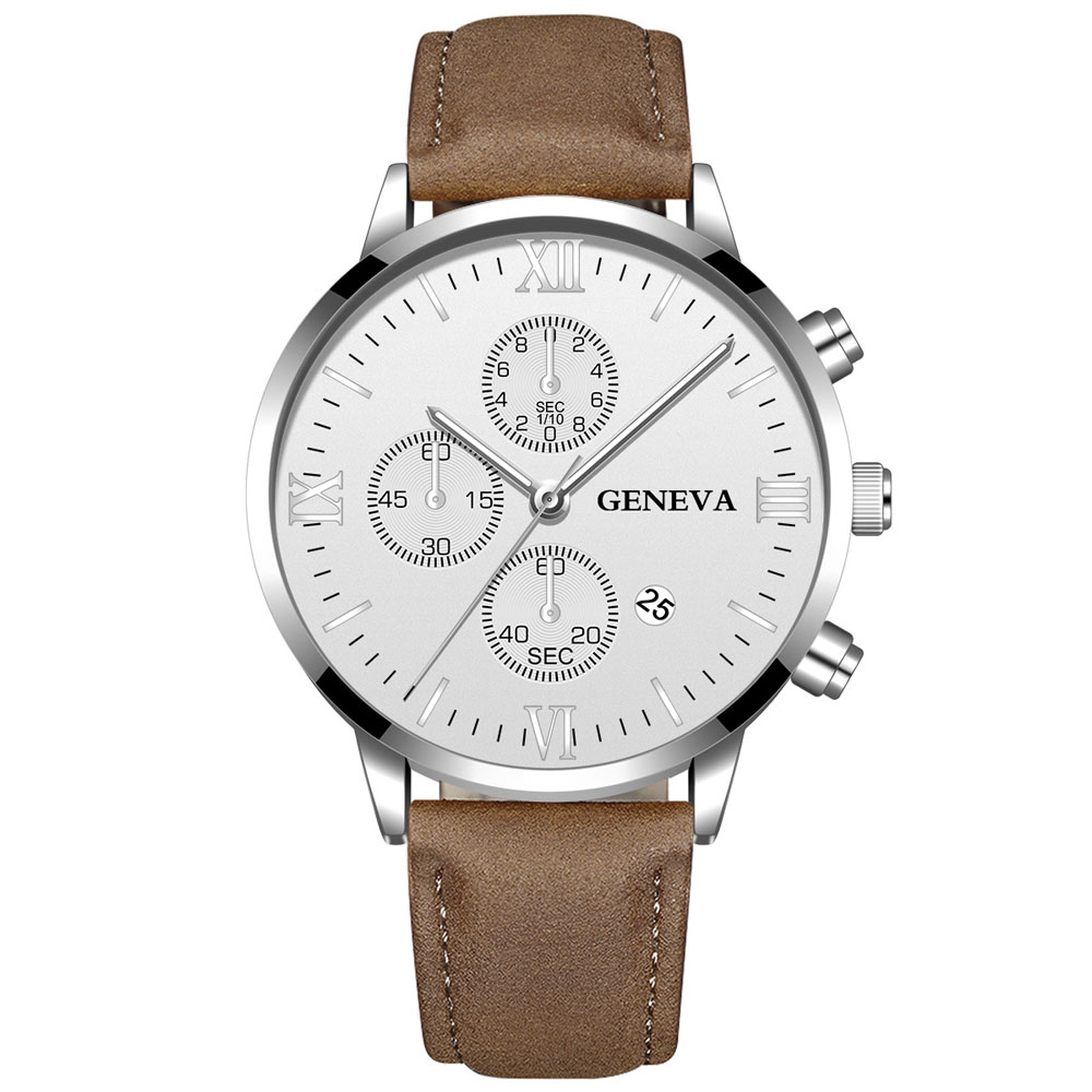 Luxury Watch Name - Genève mode hommes Date boîtier en