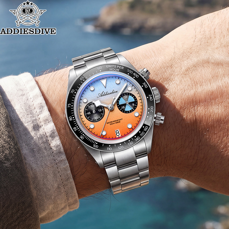 Zero Luxury Watch - Montre chronographe à quartz pour homme