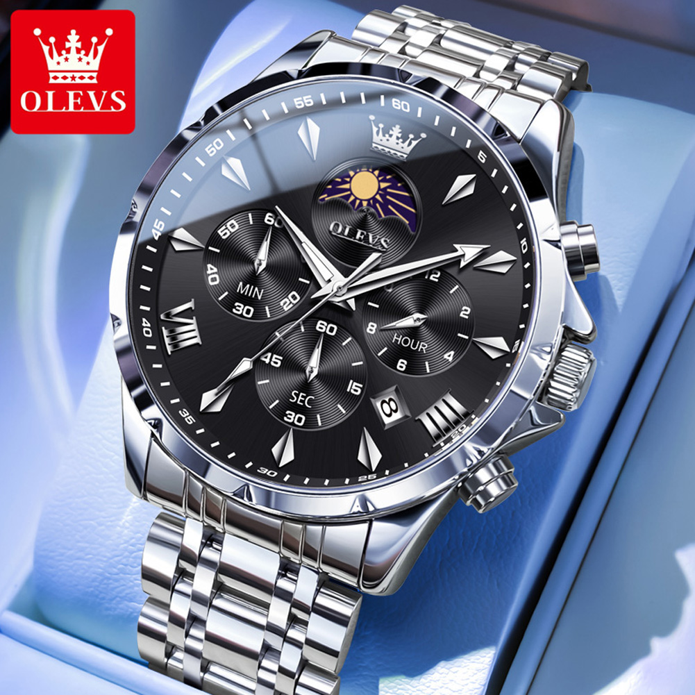 Luxury Watch Name - Montre pour homme OLEVS 3653 avec