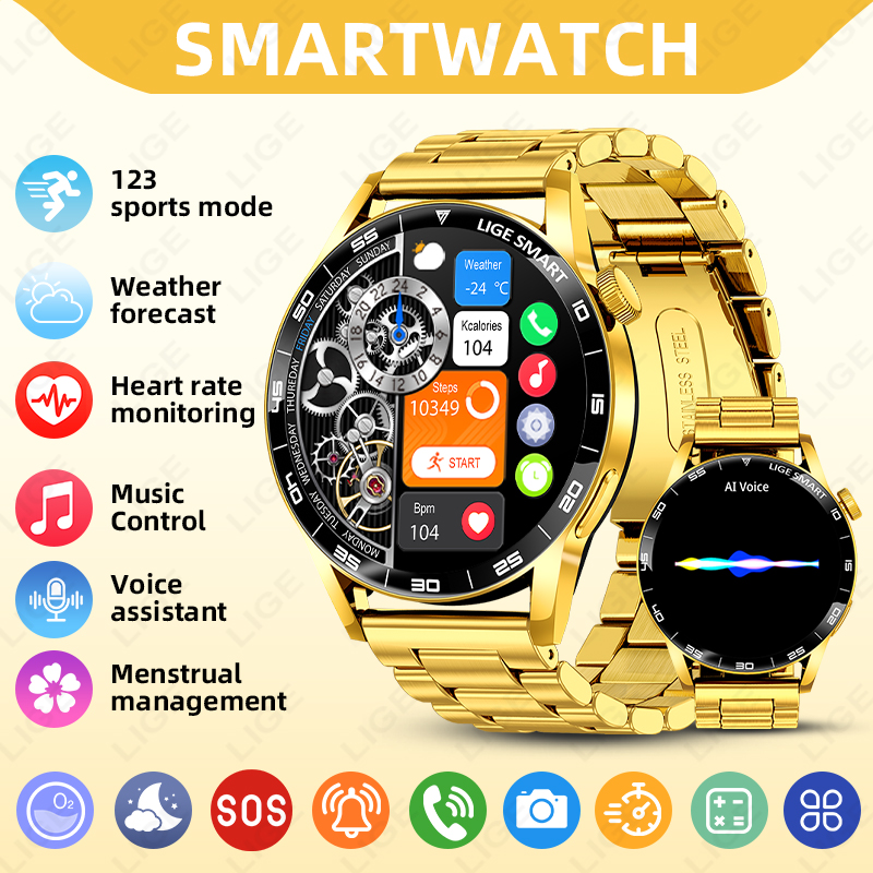 Luxury Watch In The World - LIGE montre intelligente de luxe pour