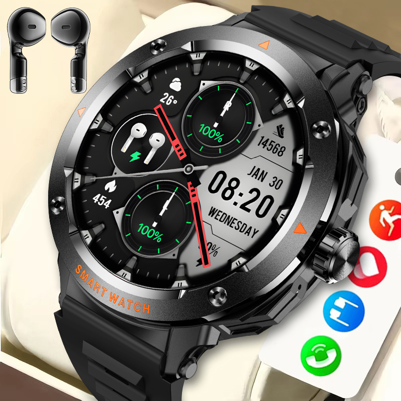 Luxury Watch In The World - 2025 montre intelligente TWS écouteurs sans