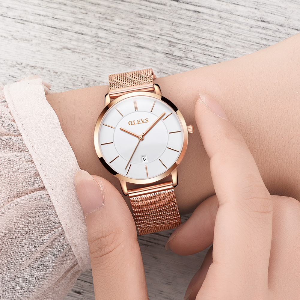OLEVS – montre de luxe à Quart - Luxury Watch Holder avis et prix