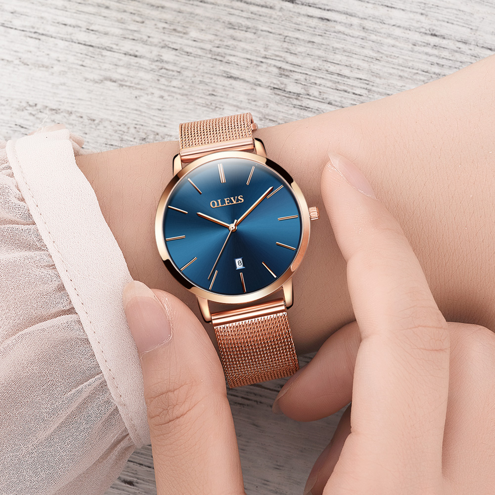 OLEVS – montre de luxe à Quart - Luxury Watch Holder avis et prix