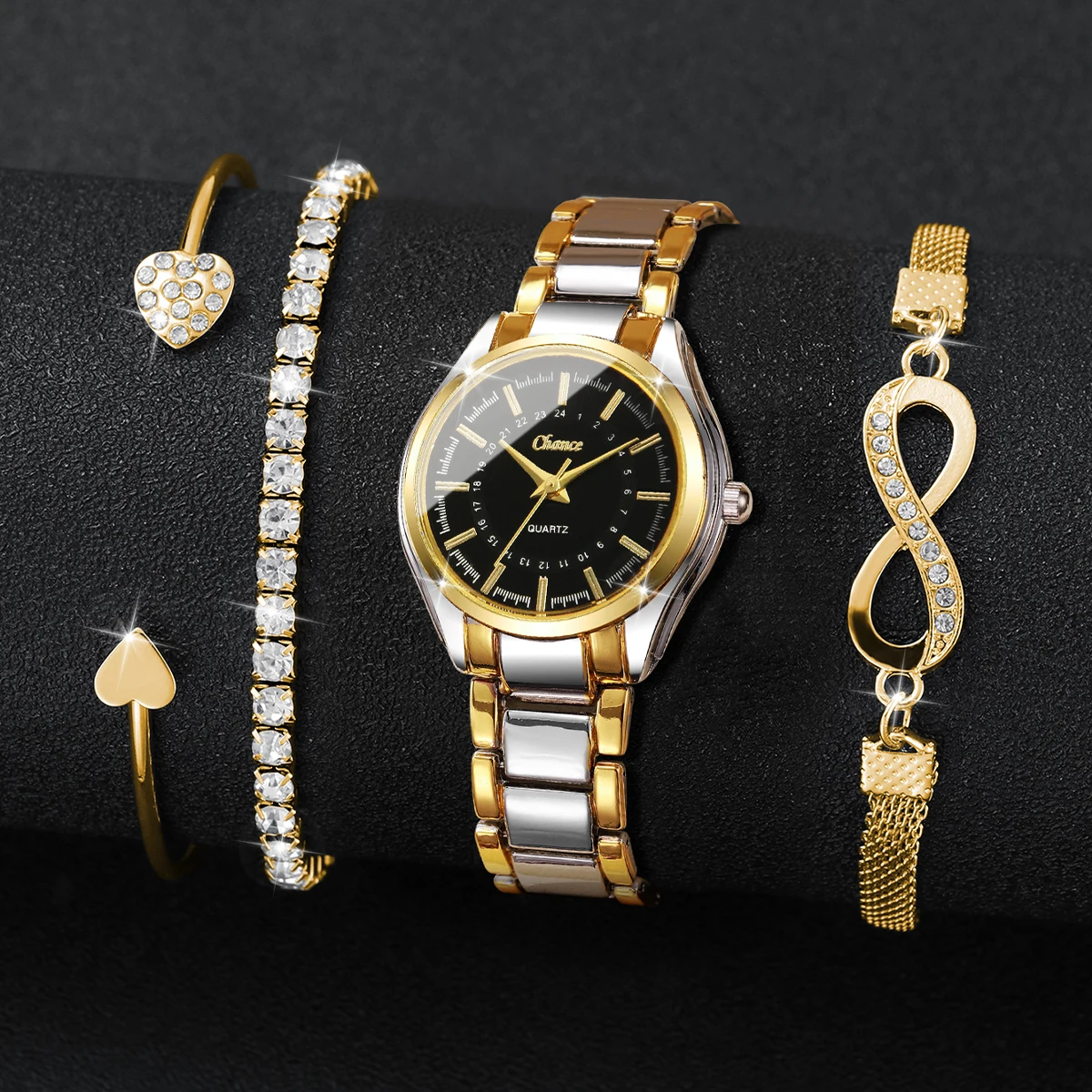Ensemble de 4 montres élégante - Luxury Watch Storage avis et prix