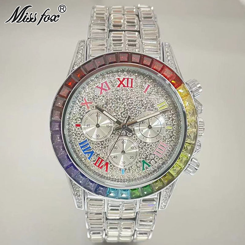 MISSFOX-Montre Glacée de Luxe  - Luxury Watch Name avis et prix
