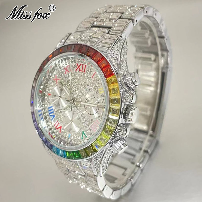 MISSFOX-Montre Glacée de Luxe  - Luxury Watch Name avis et prix
