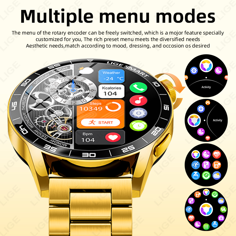 LIGE montre intelligente de lu - Luxury Watch In The World avis et prix