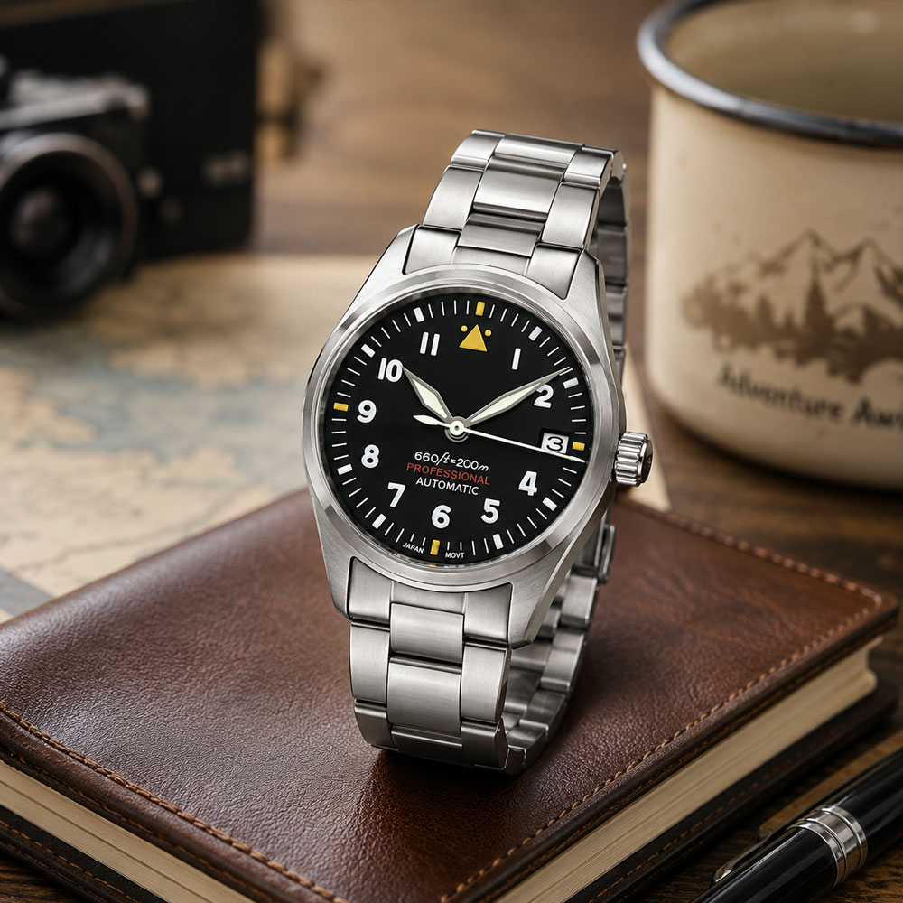 Montre de pilote personnalisée - Automatic Pilot Watch avis et prix
