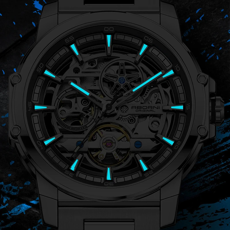 ABORNI 9039 conception Unique  - Automatic Pilot Watch avis et prix