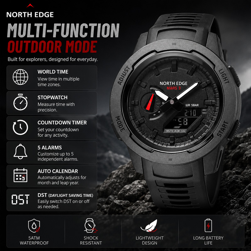 NORTH EDGE FORTRESS 2026 Montr - Luxury Watch In The World avis et prix