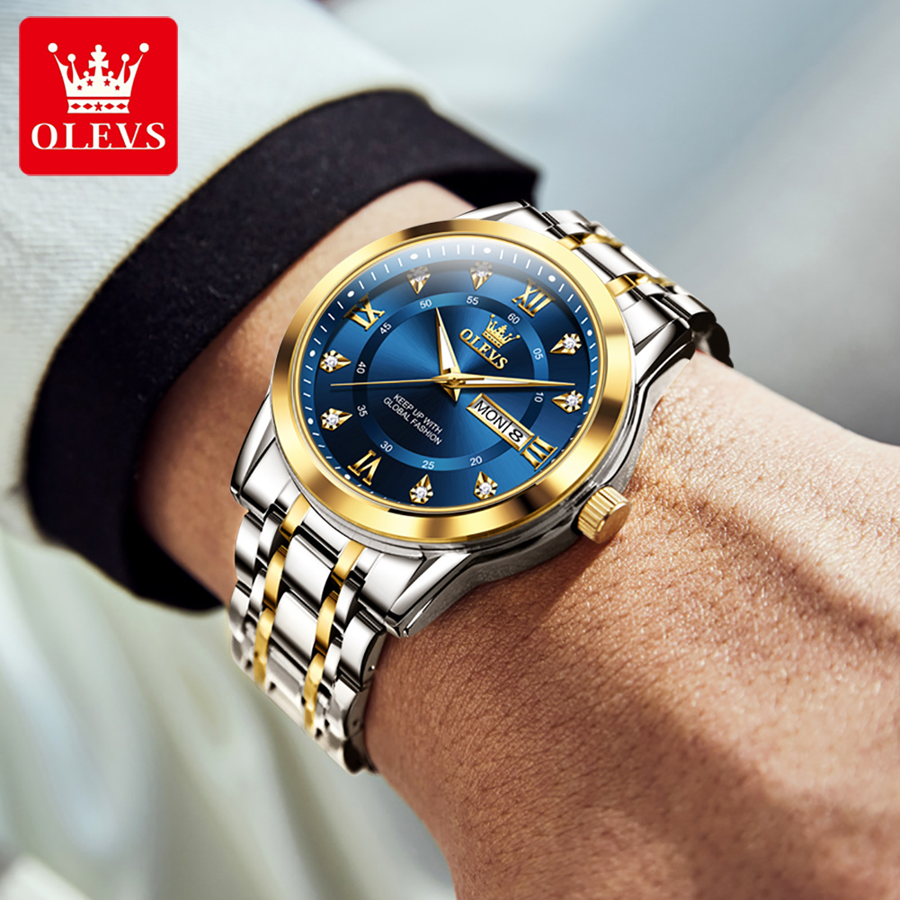 OLEVS marque mode hommes montr - Luxury Watch Name avis et prix